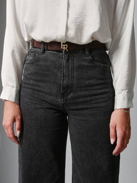 Ceinture Ajustable Etrier Marron brumby EBRU414C vue secondaire 1
